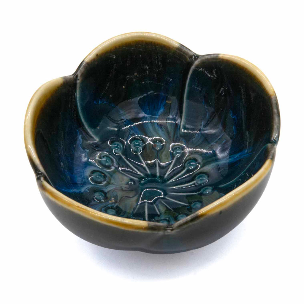 Lotus Ceramic Trinket Dish-Siesta Crafts