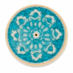 Mandala Crystal Glaze Incense Holder