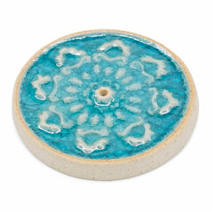 Mandala Crystal Glaze Incense Holder