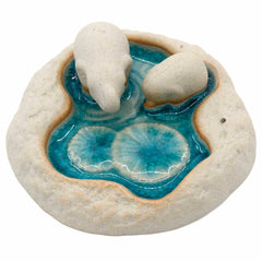 Double Elephant Lagoon Incense Holder-Siesta Crafts