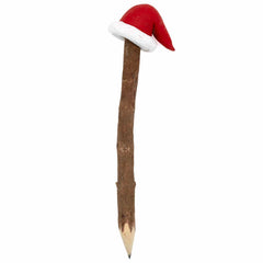 Santa Hat Sawdust Pencil-Siesta Crafts