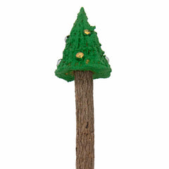 Christmas Tree Sawdust Pencil-Siesta Crafts
