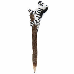 Zebra Sawdust Pencil-Siesta Crafts