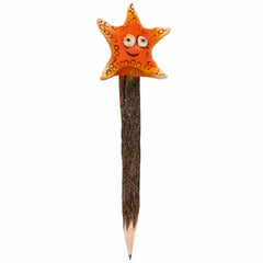 Starfish Sawdust Pencil-Siesta Crafts