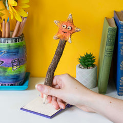 Starfish Sawdust Pencil-Siesta Crafts