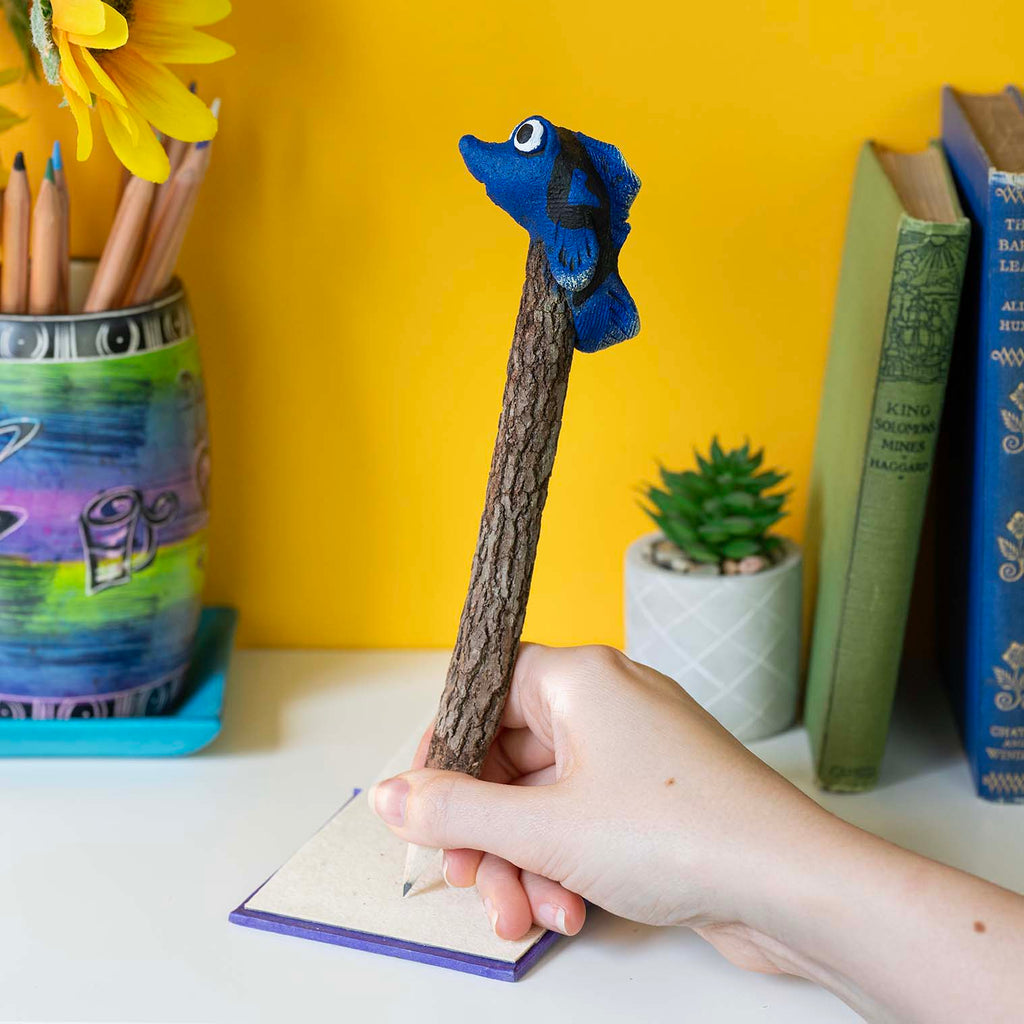 Tang Fish Sawdust Pencil-Siesta Crafts