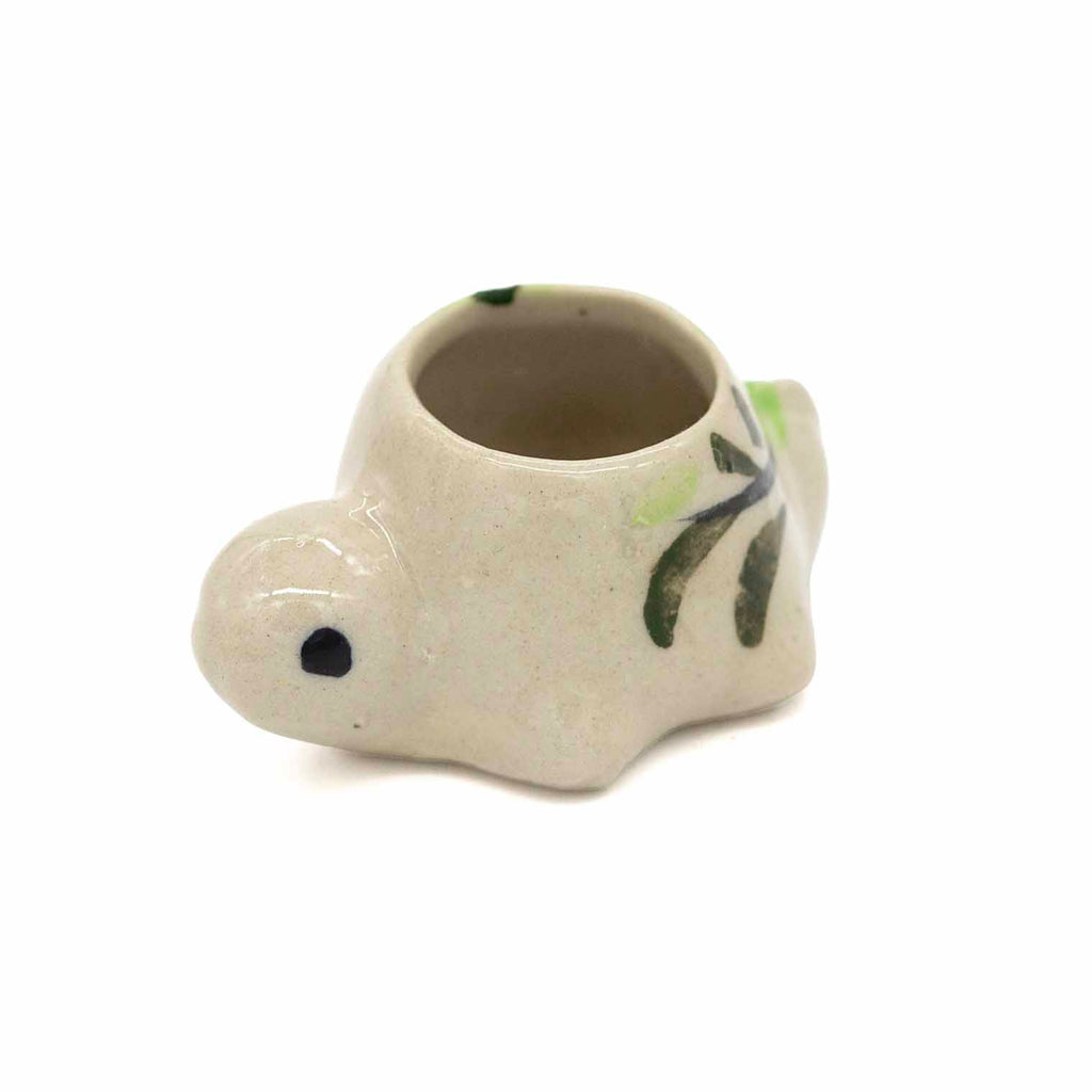 Tiny Animal Pot - Turtle-Siesta Crafts