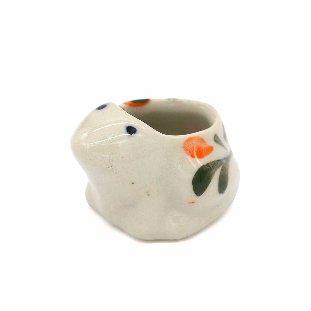 Tiny Animal Pot - Frog-Siesta Crafts