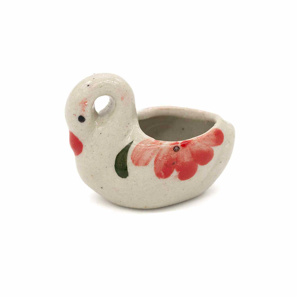 Tiny Animal Pot - Swan-Siesta Crafts