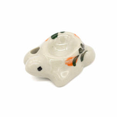 Miniature Thai Painted Incense Holder - Turtle-Siesta Crafts