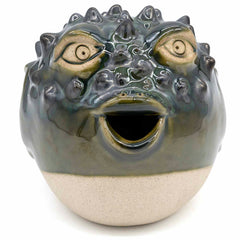 Not Really a Hugger - Ceramic Pufferfish