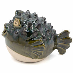 Not Really a Hugger - Ceramic Pufferfish