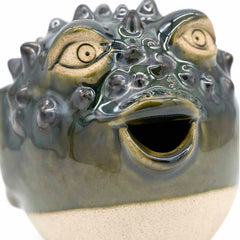 Not Really a Hugger - Ceramic Pufferfish