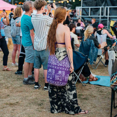 Elephant Print Shoulder Bag