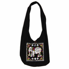 Sequin Elephant Shoulder Bag-Siesta Crafts