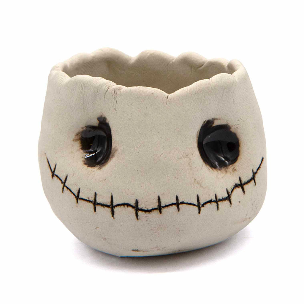 Stitch Mouth Skull Pinch Pot-Siesta Crafts