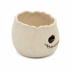 Stitch Mouth Skull Pinch Pot-Siesta Crafts