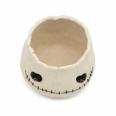 Stitch Mouth Skull Pinch Pot-Siesta Crafts