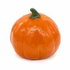 Jack-o'-Lantern Pumpkin Ceramic Figurine-Siesta Crafts