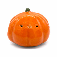 Cute Pumpkin Ceramic Figurine-Siesta Crafts