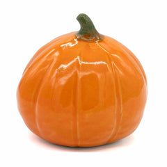 Cute Pumpkin Ceramic Figurine-Siesta Crafts