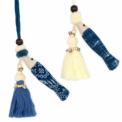 Hill Tribe Sardine Bag Charm-Siesta Crafts