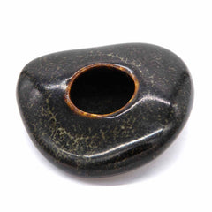 Drip Glaze Pebble Cone Incense Holder-Siesta Crafts