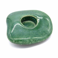 Drip Glaze Pebble Cone Incense Holder-Siesta Crafts