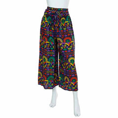 Kaleidoscope Wide Leg Trousers-Siesta Crafts