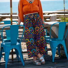 Kaleidoscope Wide Leg Trousers