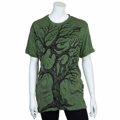 Sure Design T-Shirts - Om Tree T-Shirt