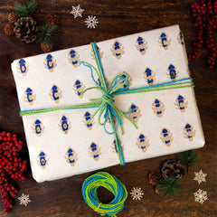 Saa Paper Twine Bundle - Green & Blue