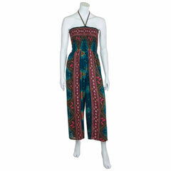 Split Leg Jumpsuit-Siesta Crafts