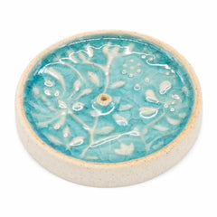 Flora Crystal Glaze Incense Holder
