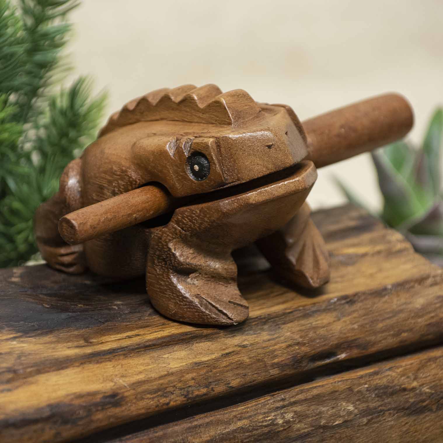Croaking Croaking Frog Guiro – Siesta Crafts