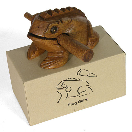 Croaking Frog Guiro-Siesta Crafts