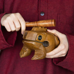 Medium Croaking Frog Guiro-Siesta Crafts