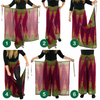 Festival Print Wrap Trousers-Siesta Crafts