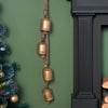4 Large Bells on Rope-Siesta Crafts