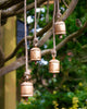 4 Large Bells on Rope-Siesta Crafts
