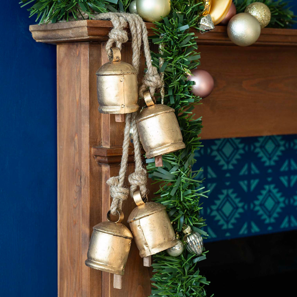 Four Large Bells on Rope