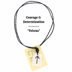 Rune Pendant Necklace-Siesta Crafts