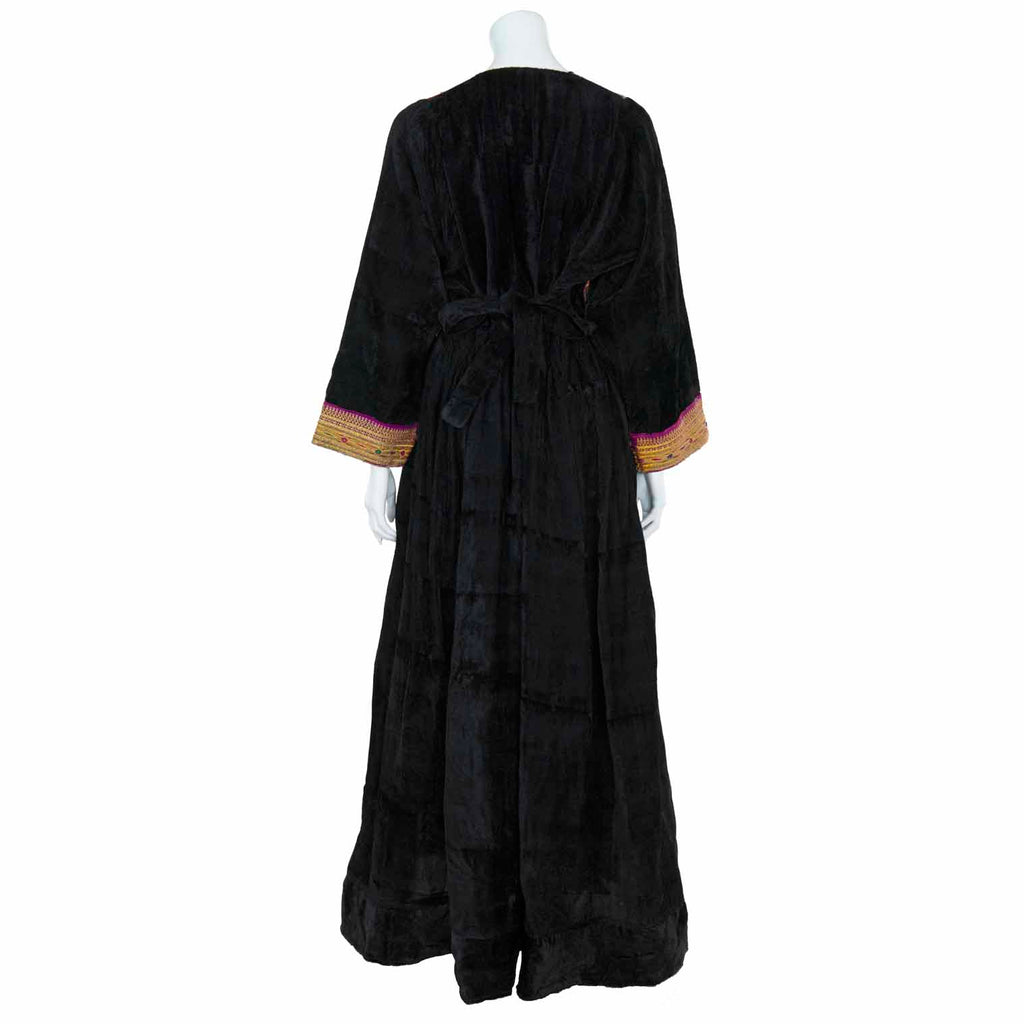 Vintage Afghan Velvet Dress - Robyn-Siesta Crafts