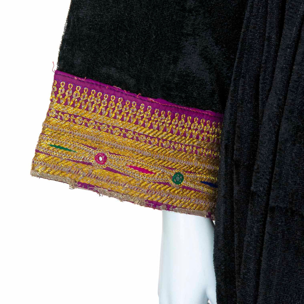 Vintage Afghan Velvet Dress - Robyn-Siesta Crafts