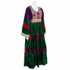 Vintage Afghan Velvet Dress - Luna-Siesta Crafts