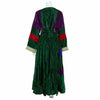 Vintage Afghan Velvet Dress - Luna-Siesta Crafts