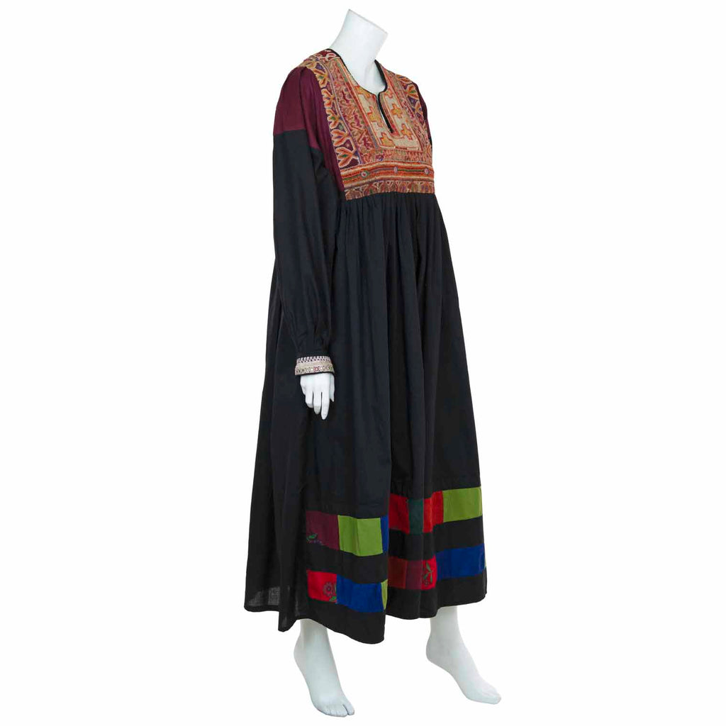 Vintage Afghan Cotton Dress - Sienna-Siesta Crafts