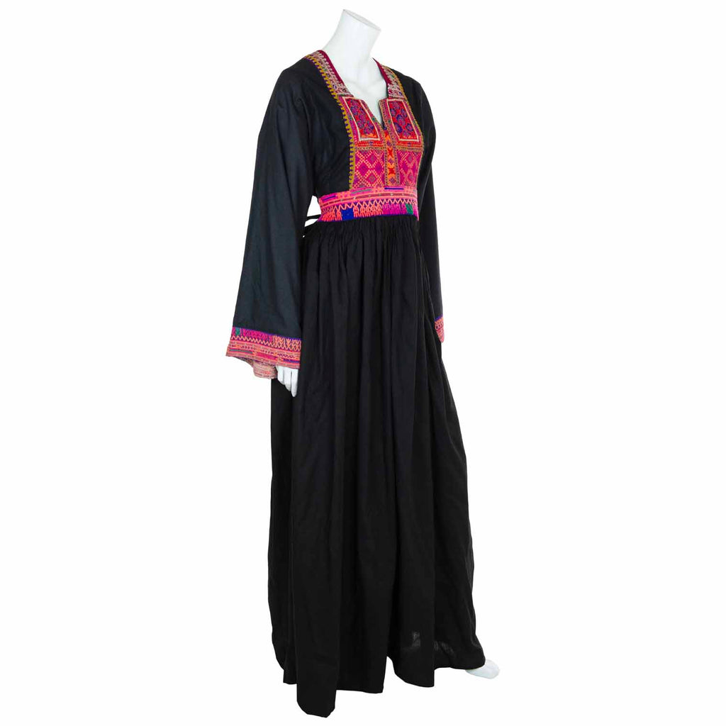 Vintage Afghan Cotton Dress - Alice (12, M)-Siesta Crafts