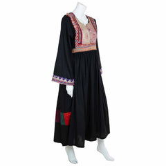 Vintage Afghan Cotton Dress - Rain-Siesta Crafts