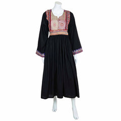 Vintage Afghan Cotton Dress - Rain-Siesta Crafts